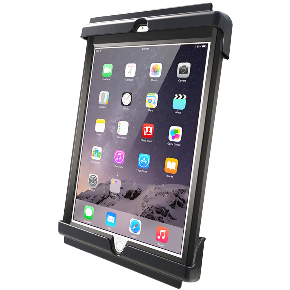 RAM Mount Tab-Tite Cradle for the Apple iPad Air 1-2 & 9.7" Tablets w/Case, Skin or Sleeve [RAM-HOL-TAB20U] - Premium iPad/iPhone/iPod Mounts from RAM Mounting Systems - Just $33.99! Shop now at Brushy Creek Marine