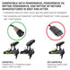 Minn Kota PowerDrive Foot Pedal - ACC Corded [1866070] - Premium Trolling Motor Accessories from Minn Kota - Just $119.99! Shop now at Brushy Creek Marine