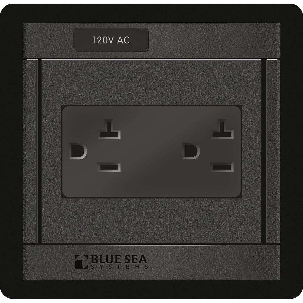 Blue Sea 1479 360 Panel - 120V AC DUal Outlet [1479] - Premium Electrical Panels from Blue Sea Systems - Just $306.99! Shop now at Brushy Creek Marine