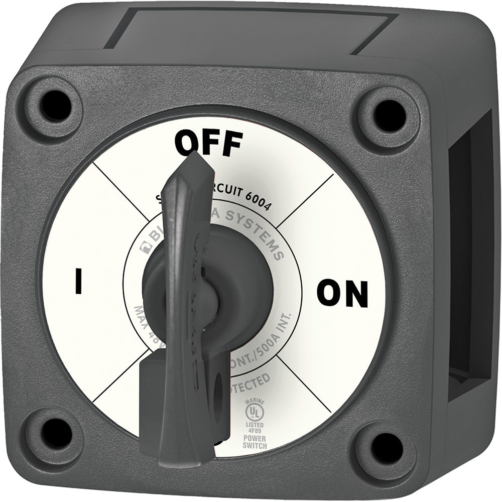 Blue Sea 6004200 Single Circuit ON-OFF w/Locking Key - Black [6004200] - Premium Battery Management from Blue Sea Systems - Just $48.99! Shop now at Brushy Creek Marine