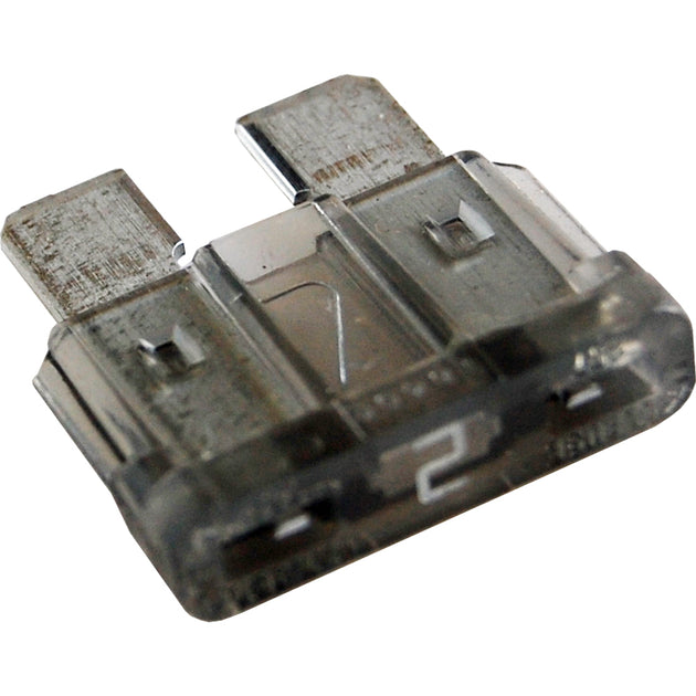Blue Sea ATO/ATC Fuse Pack - 2 Amp - 25-Pack [5236100] - Premium Fuse Blocks & Fuses from Blue Sea Systems - Just $25.99! Shop now at Brushy Creek Marine