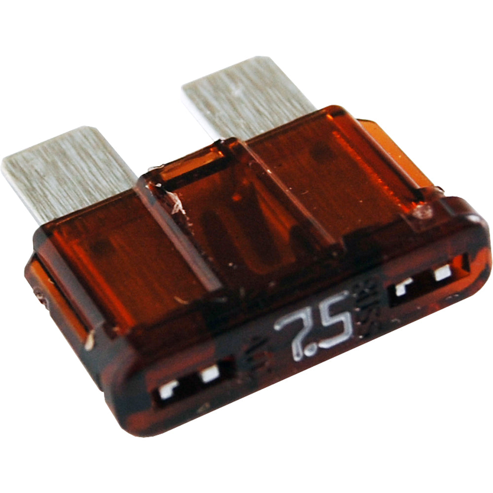 Blue Sea ATO/ATC Fuse Pack - 7.5 Amp - 25-Pack [5240100] - Premium Fuse Blocks & Fuses from Blue Sea Systems - Just $25.99! Shop now at Brushy Creek Marine