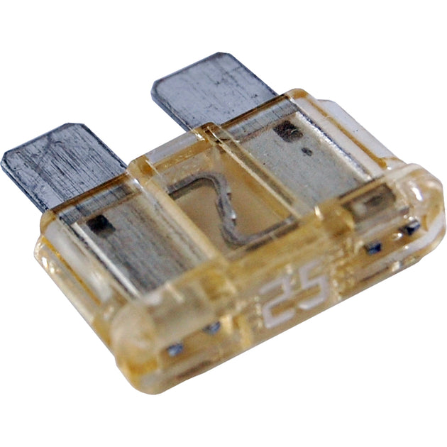 Blue Sea ATO/ATC Fuse Pack - 25 Amp - 25-Pack [5244100] - Premium Fuse Blocks & Fuses from Blue Sea Systems - Just $25.99! Shop now at Brushy Creek Marine