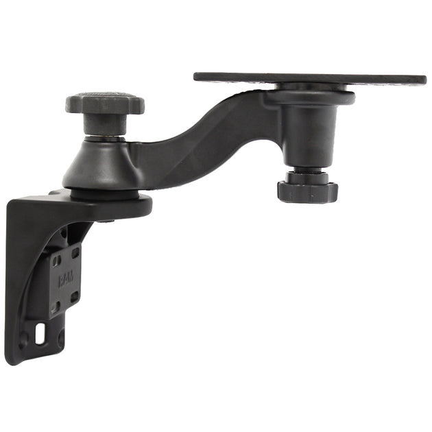 RAM Mount Single 6" Swing Arm with 6.25" x 2" Rectangle Base and Vertical Mounting Base [RAM-109VU] - Premium Marine Electronics Mounts from RAM Mounting Systems - Just $89.99! Shop now at Brushy Creek Marine