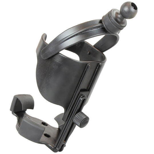 RAM Mount Level Cup XL w/B Size 1" Ball [RAP-B-417BU] - Premium Drink Cup Mounts from RAM Mounting Systems - Just $44.99! Shop now at Brushy Creek Marine