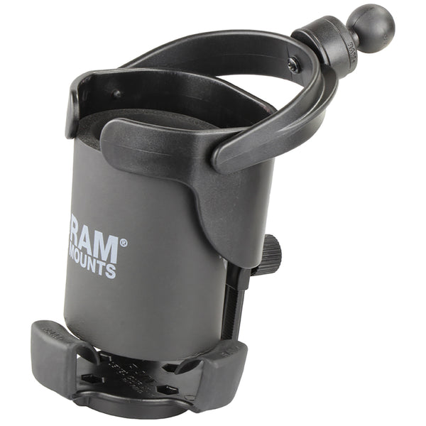 RAM Mount Level Cup XL w/B Size 1" Ball [RAP-B-417BU] - Premium Drink Cup Mounts from RAM Mounting Systems - Just $45.99! Shop now at Brushy Creek Marine