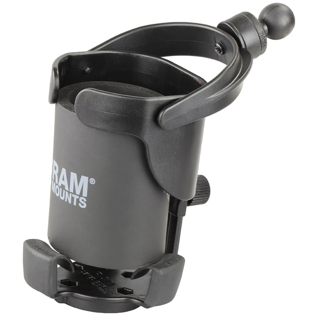 RAM Mount Level Cup XL w/B Size 1" Ball [RAP-B-417BU] - Premium Drink Cup Mounts from RAM Mounting Systems - Just $44.99! Shop now at Brushy Creek Marine