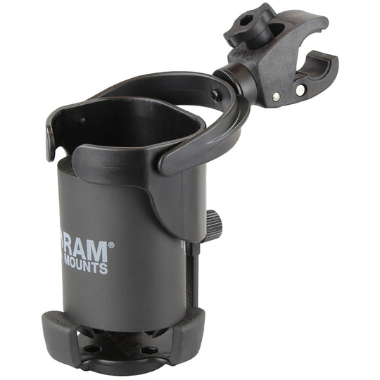 RAM Mount Level Cup XL w/Small Tough-Claw [RAP-B-417-400U] - Premium Drink Cup Mounts from RAM Mounting Systems - Just $60.49! Shop now at Brushy Creek Marine