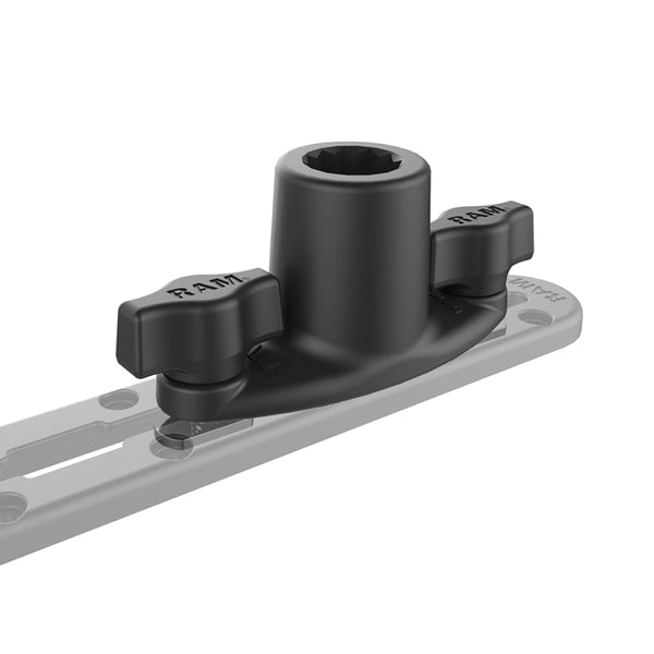 RAM Mount Track Base f/Spline Posts [RAP-421] - Premium Kayak Mounts from RAM Mounting Systems - Just $16.49! Shop now at Brushy Creek Marine