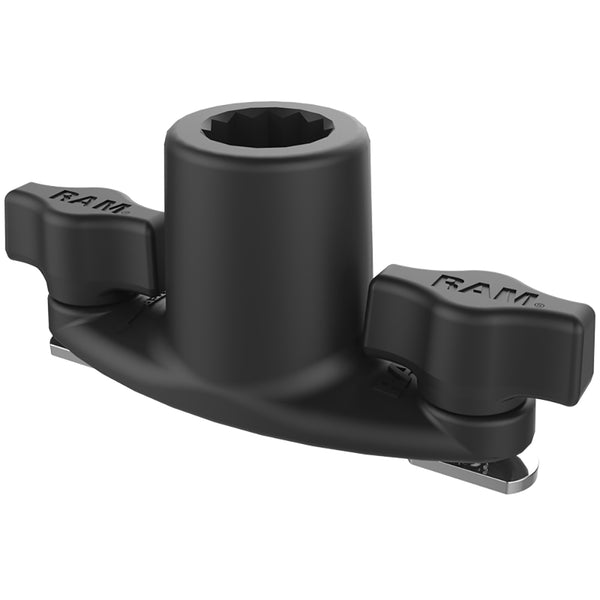 RAM Mount Track Base f/Spline Posts [RAP-421] - Premium Kayak Mounts from RAM Mounting Systems - Just $16.49! Shop now at Brushy Creek Marine