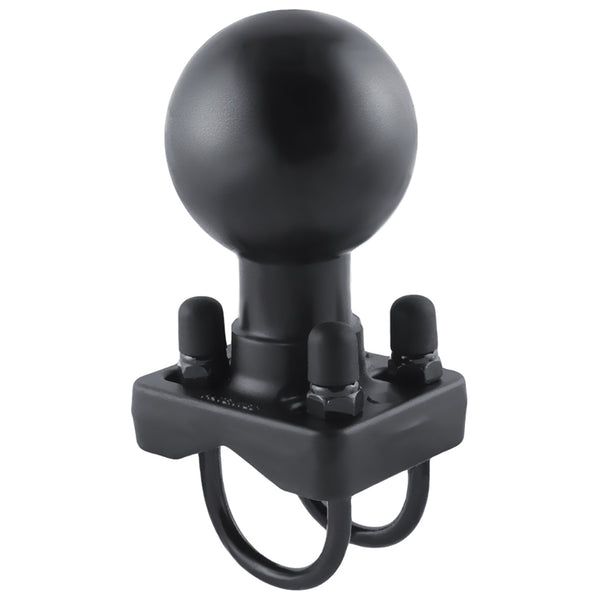 RAM Mount Double U-Bolt Base w/D Size 2.25" Ball for Rails from 1" to 1.25" in Diameter [RAM-D-235U] - Premium D Size from RAM Mounting Systems - Just $45.49! Shop now at Brushy Creek Marine