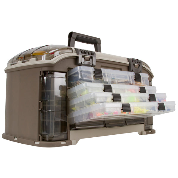 Plano Guide Series Angled Tackle System w/5-StowAways [787010] - Premium Tackle Storage from Plano - Just $129.99! Shop now at Brushy Creek Marine
