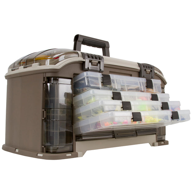 Plano Guide Series Angled Tackle System w/5-StowAways [787010] - Premium Tackle Storage from Plano - Just $129.99! Shop now at Brushy Creek Marine
