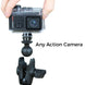 RAM Mount RAM 1" Ball Adapter for GoPro Bases with Short Arm and Action Camera Adapter [RAP-B-GOP2-A-GOP1U] - Premium Camera Mounts from RAM Mounting Systems - Just $29.99! Shop now at Brushy Creek Marine