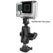 RAM Mount RAM 1" Ball Adapter for GoPro Bases with Short Arm and Action Camera Adapter [RAP-B-GOP2-A-GOP1U] - Premium Camera Mounts from RAM Mounting Systems - Just $29.99! Shop now at Brushy Creek Marine