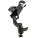 RAM Mount RAM Tube Jr. Fishing Rod Holder with RAM-ROD Revolution Ratchet/Socket System and Track Ball Base [RAP-390-RB-TRA1U] - Premium Fishing Rod Holders from RAM Mounting Systems - Just $41.49! Shop now at Brushy Creek Marine