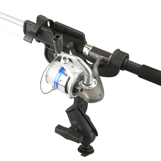RAM Mount RAM-ROD 2000 Fishing Rod Holder with RAM-ROD Revolution Ratchet/Socket System and Track BallBase [RAM-114-RB-TRA1U] - Premium Fishing Rod Holders from RAM Mounting Systems - Just $42.99! Shop now at Brushy Creek Marine