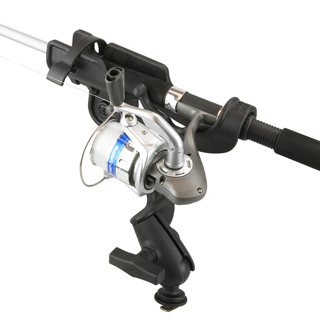 RAM Mount RAM-ROD 2000 Fishing Rod Holder with RAM-ROD Revolution Ratchet/Socket System and Track BallBase [RAM-114-RB-TRA1U] - Premium Fishing Rod Holders from RAM Mounting Systems - Just $42.99! Shop now at Brushy Creek Marine