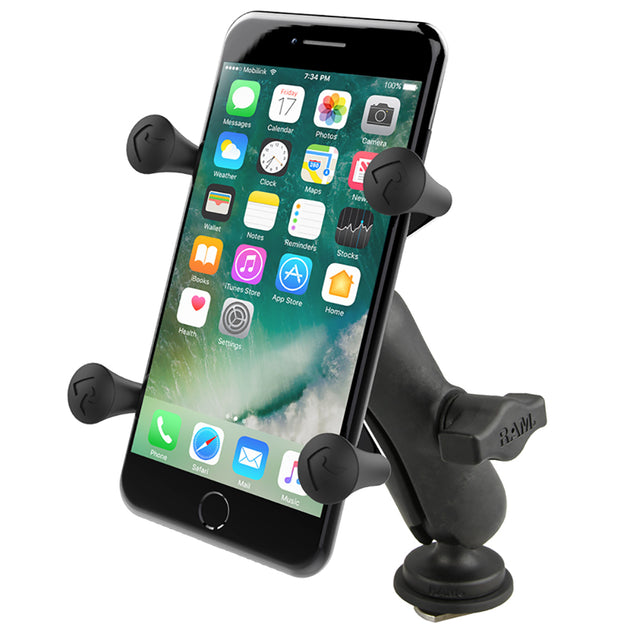 Ram Mount X-Grip Phone Mount w/Track BallBase [RAP-HOL-UN7B-354-TRA1U] - Premium Cell Phone Mounts from RAM Mounting Systems - Just $55.99! Shop now at Brushy Creek Marine