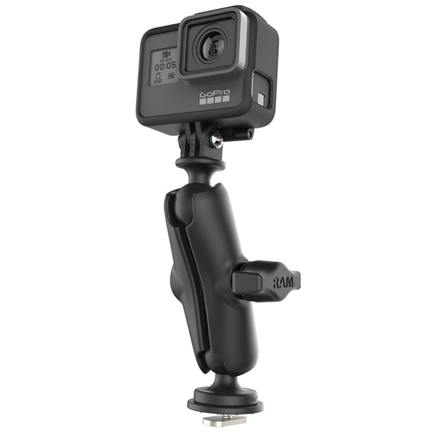 Ram Mount Track Ball Action Camera Mount [RAP-B-202-GOP1-354-TRA1U] - Premium Camera Mounts from RAM Mounting Systems - Just $38.99! Shop now at Brushy Creek Marine