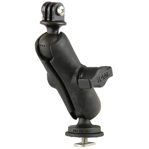 Ram Mount Track Ball Action Camera Mount [RAP-B-202-GOP1-354-TRA1U] - Premium Camera Mounts from RAM Mounting Systems - Just $38.99! Shop now at Brushy Creek Marine