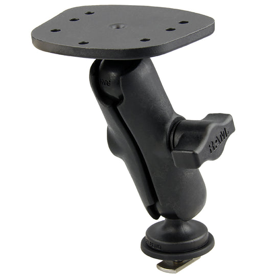 Ram Mount RAM Track Ball Mount with Marine Electronic Plate for the Eagle Cuda, FishEasy, Humminbird Piranha  Lowrance X-4 [RAP-B-107-1B-354-TRA1U] - Premium Marine Electronics Mounts from RAM Mounting Systems - Just $38.49! Shop now at Brushy Creek Marine
