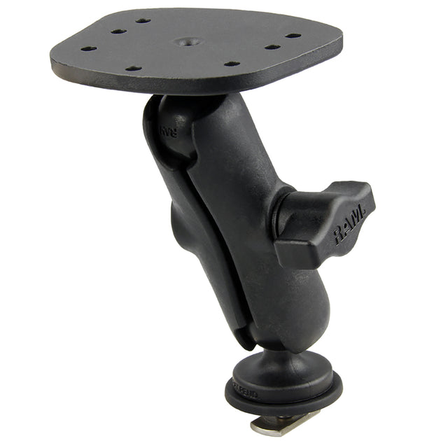 Ram Mount RAM Track Ball Mount with Marine Electronic Plate for the Eagle Cuda, FishEasy, Humminbird Piranha  Lowrance X-4 [RAP-B-107-1B-354-TRA1U] - Premium Marine Electronics Mounts from RAM Mounting Systems - Just $38.49! Shop now at Brushy Creek Marine