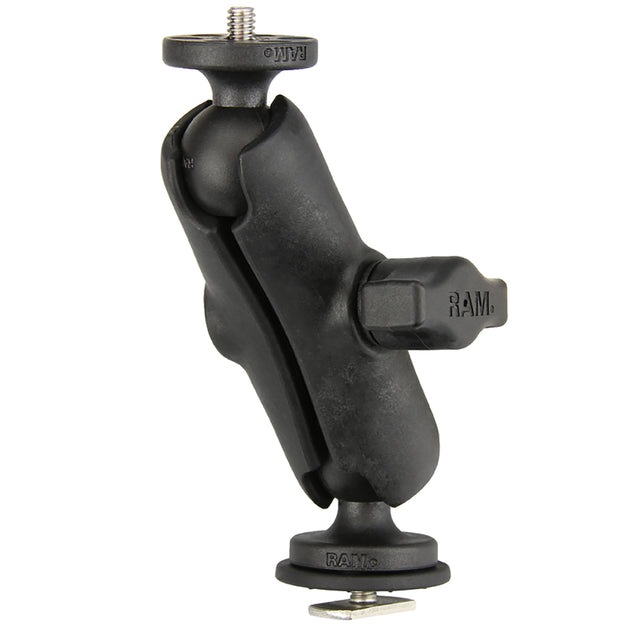 Ram Mount Track Ball Mount with 1/4"-20 Threaded Adapter for Action Cameras [RAP-B-366-153-354-TRA1U] - Premium Camera Mounts from RAM Mounting Systems - Just $32.49! Shop now at Brushy Creek Marine