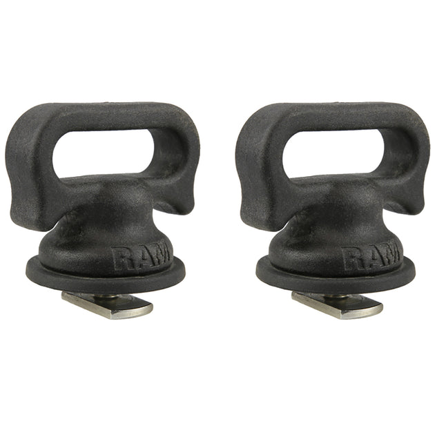 Ram Mount Vertical Track Tie Down  2 Pack [RAP-431U] - Premium Kayak Mounts from RAM Mounting Systems - Just $16.99! Shop now at Brushy Creek Marine