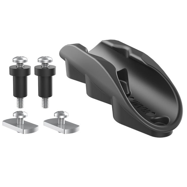 Ram Mount Tough-Clip Paddle Cradle with Track and Drill-Down Mounting Hardware [RAP-430TD] - Premium Kayak Mounts from RAM Mounting Systems - Just $20.99! Shop now at Brushy Creek Marine