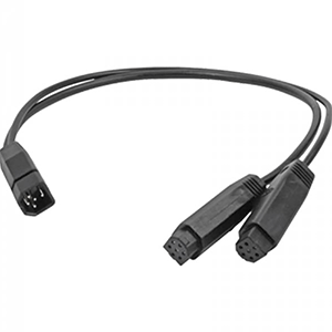 Humminbird 9 M SILR Y Dual Side Image Transducer Adapter Cable f/HELIX [720102-1] - Premium Transducer Accessories from Humminbird - Just $44.99! Shop now at Brushy Creek Marine