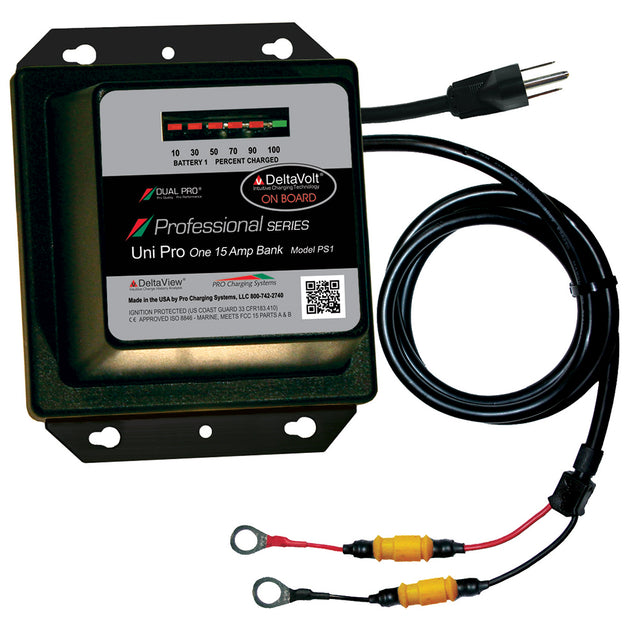 Dual Pro Professional Series Battery Charger - 15A - 1-Bank - 12V [PS1] - Premium Battery Chargers from Dual Pro - Just $325.99! Shop now at Brushy Creek Marine