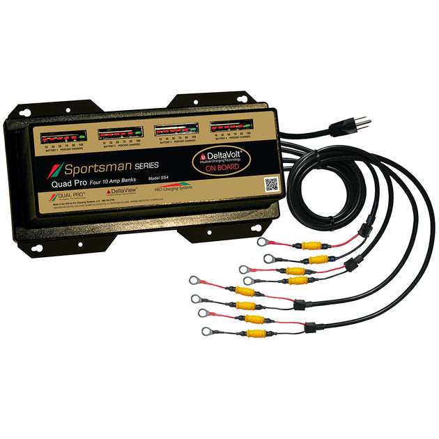 Dual Pro Sportsman Series Battery Charger - 40A - 4-10A-Banks - 12V-48V [SS4] - Premium Battery Chargers from Dual Pro - Just $732.99! Shop now at Brushy Creek Marine
