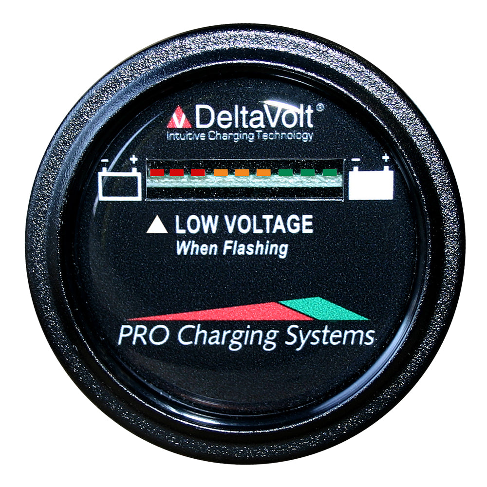 Dual Pro Battery Fuel Gauge - DeltaView Link Compatible - 36V System (3-12V Batteries, 6-6V Batteries) [BFGWOV36V] - Premium Meters & Monitoring from Dual Pro - Just $88.99! Shop now at Brushy Creek Marine
