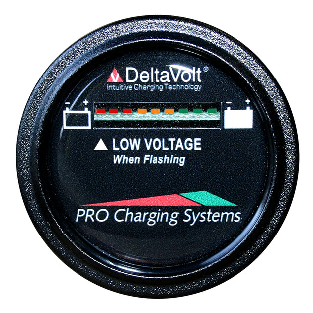 Dual Pro Battery Fuel Gauge - DeltaView Link Compatible - 36V System (3-12V Batteries, 6-6V Batteries) [BFGWOV36V] - Premium Meters & Monitoring from Dual Pro - Just $88.99! Shop now at Brushy Creek Marine