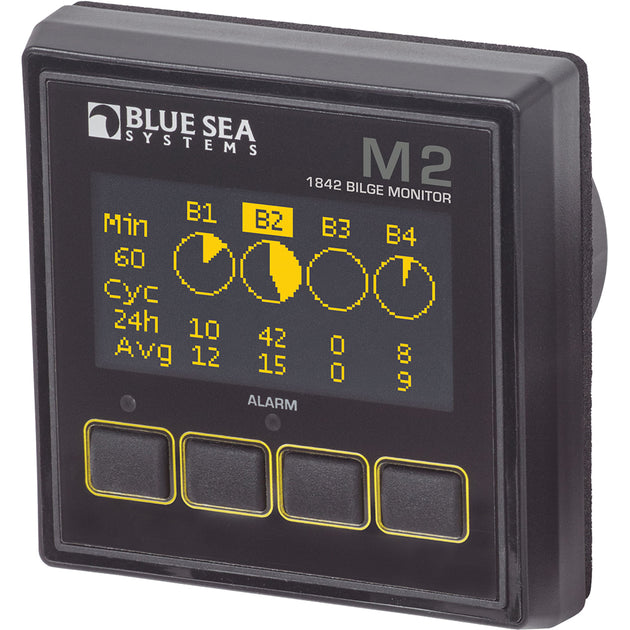 Blue Sea 1842 M2 OLED Digital Bilge Meter [1842] - Premium Meters & Monitoring from Blue Sea Systems - Just $498.99! Shop now at Brushy Creek Marine