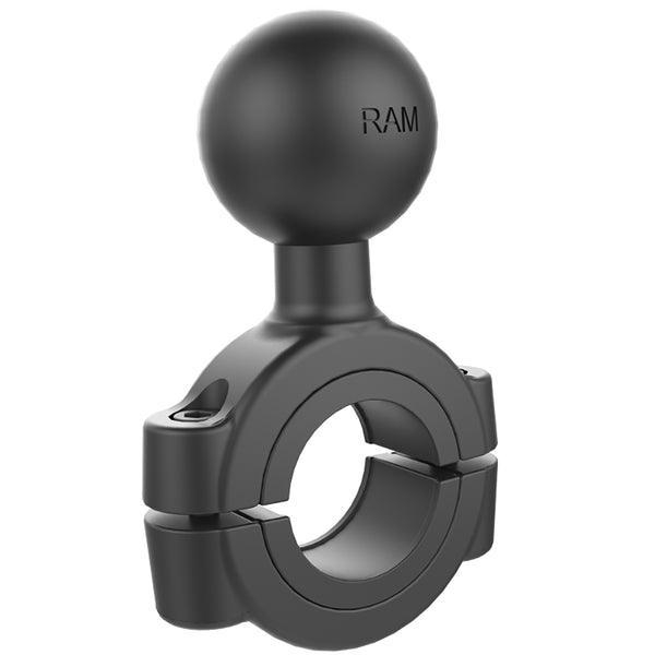 RAM Mount Torque 1-1/8" - 1-1/2" Diameter Handlebar/Rail Base with C Size 1.5" Ball [RAM-408-112-15U] - Premium Rail/Handle Bar Mounts from RAM Mounting Systems - Just $28.99! Shop now at Brushy Creek Marine