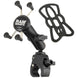 RAM Mount Small Tough-Claw Base w/Double Socket Arm  Universal X-Grip Cell/iPhone Cradle [RAM-B-400-UN7] - Premium Cell Phone Mounts from RAM Mounting Systems - Just $90.49! Shop now at Brushy Creek Marine