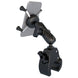 RAM Mount Small Tough-Claw Base w/Double Socket Arm  Universal X-Grip Cell/iPhone Cradle [RAM-B-400-UN7] - Premium Cell Phone Mounts from RAM Mounting Systems - Just $90.49! Shop now at Brushy Creek Marine