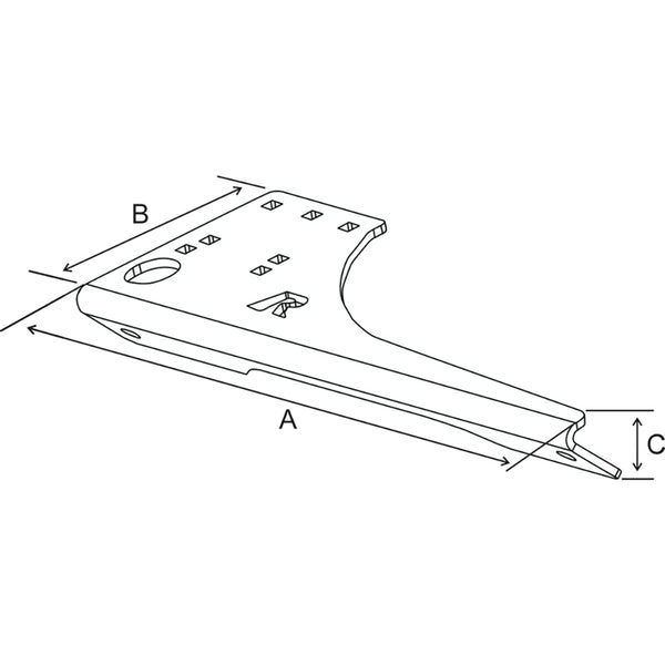 RAM Mount No-Drill Laptop Base for the Dodge Citadel, Durango  Jeep Grand Cherokee 2011 - 2017 [RAM-VB-186] - Premium Vehicle Mounts from RAM Mounting Systems - Just $81.99! Shop now at Brushy Creek Marine