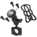 RAM Mount RAM Torque 1 1/8" - 1 1/2" Diameter Handlebar/Rail Base with B Size 1" Ball, Short Arm and X-Grip for Phones [RAM-B-408-112-15-A-UN7U] - Premium Cell Phone Mounts from RAM Mounting Systems - Just $73.49! Shop now at Brushy Creek Marine