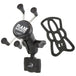 RAM Mount RAM Torque 3/4" - 1" Diameter Handlebar/Rail Base with 1" Ball, Short Arm and X-Grip for Phones [RAM-B-408-75-1-A-UN7U] - Premium Cell Phone Mounts from RAM Mounting Systems - Just $71.49! Shop now at Brushy Creek Marine