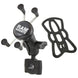 RAM Mount RAM Torque 3/4" - 1" Diameter Handlebar/Rail Base with 1" Ball, Short Arm and X-Grip for Phones [RAM-B-408-75-1-A-UN7U] - Premium Cell Phone Mounts from RAM Mounting Systems - Just $72.99! Shop now at Brushy Creek Marine