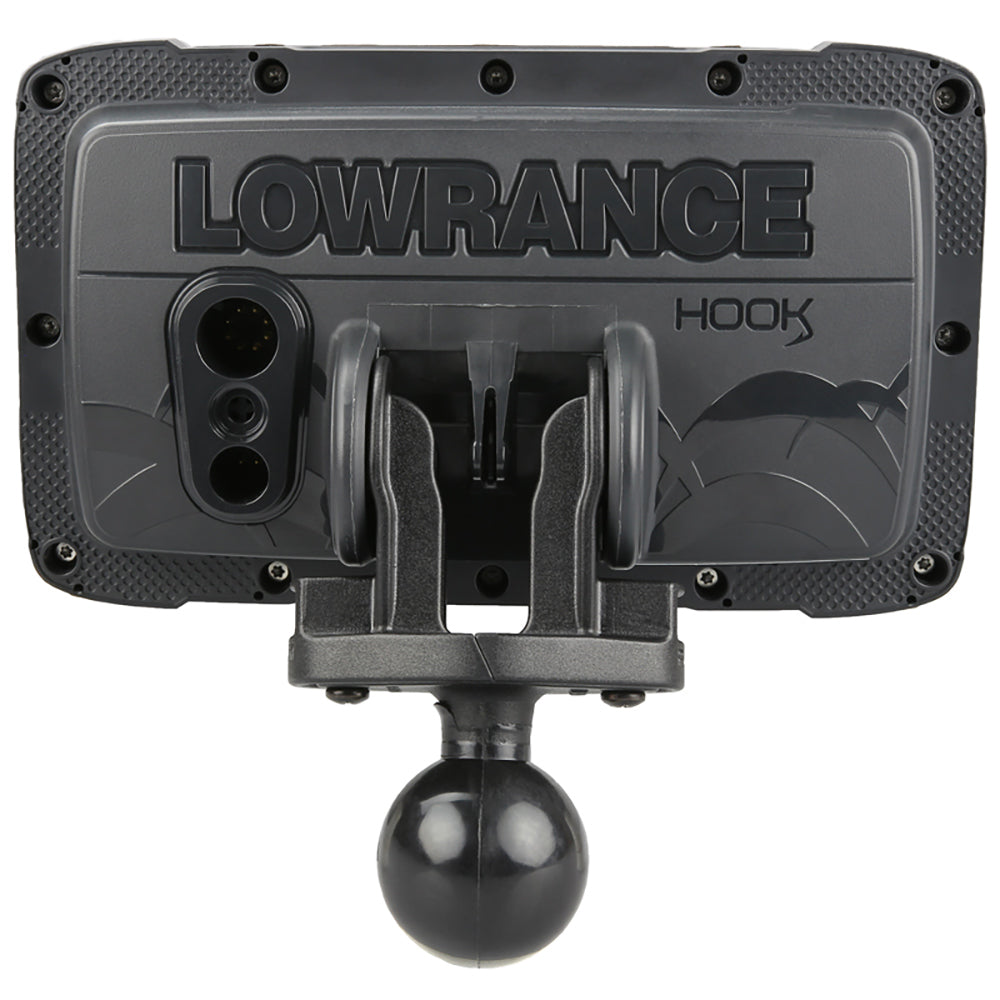 RAM Mount C Size 1.5" Fishfinder Ball Adapter for the Lowrance Hook2 Series [RAM-202-LO12] - Premium Marine Electronics Mounts from RAM Mounting Systems - Just $22.99! Shop now at Brushy Creek Marine