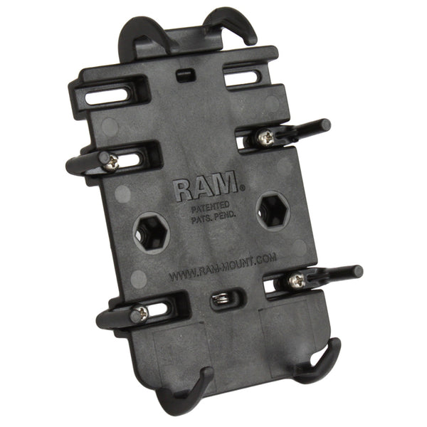 RAM Mount Quick-Grip Spring Loaded Cradle for Cell Phones [RAM-HOL-PD3U] - Premium Cell Phone Mounts from RAM Mounting Systems - Just $18.99! Shop now at Brushy Creek Marine