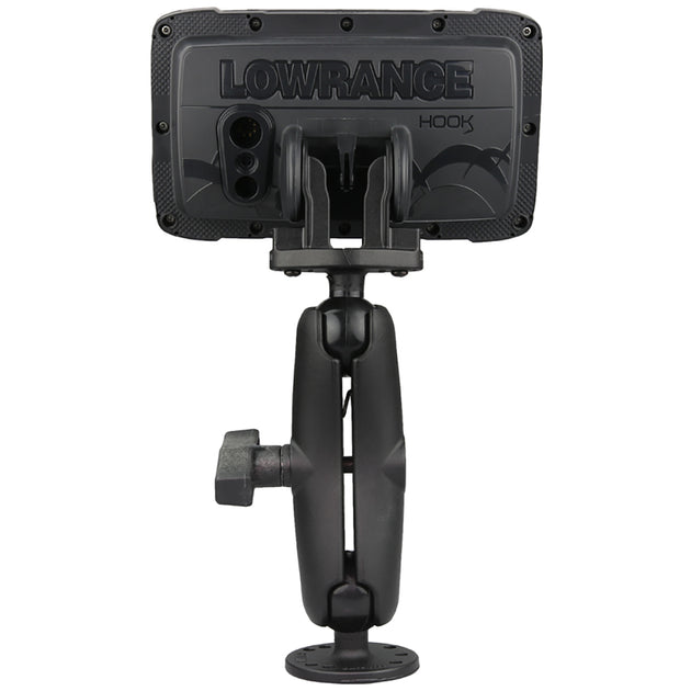 RAM Mount C Size 1.5" Fishfinder Mount for the Lowrance Hook2 Series [RAM-101-LO12] - Premium Marine Electronics Mounts from RAM Mounting Systems - Just $63.49! Shop now at Brushy Creek Marine