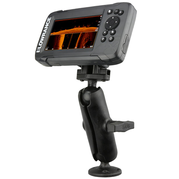 RAM Mount C Size 1.5" Composite Fishfinder Mount for the Lowrance Hook2 Series [RAP-101-LO12] - Premium Marine Electronics Mounts from RAM Mounting Systems - Just $50.99! Shop now at Brushy Creek Marine