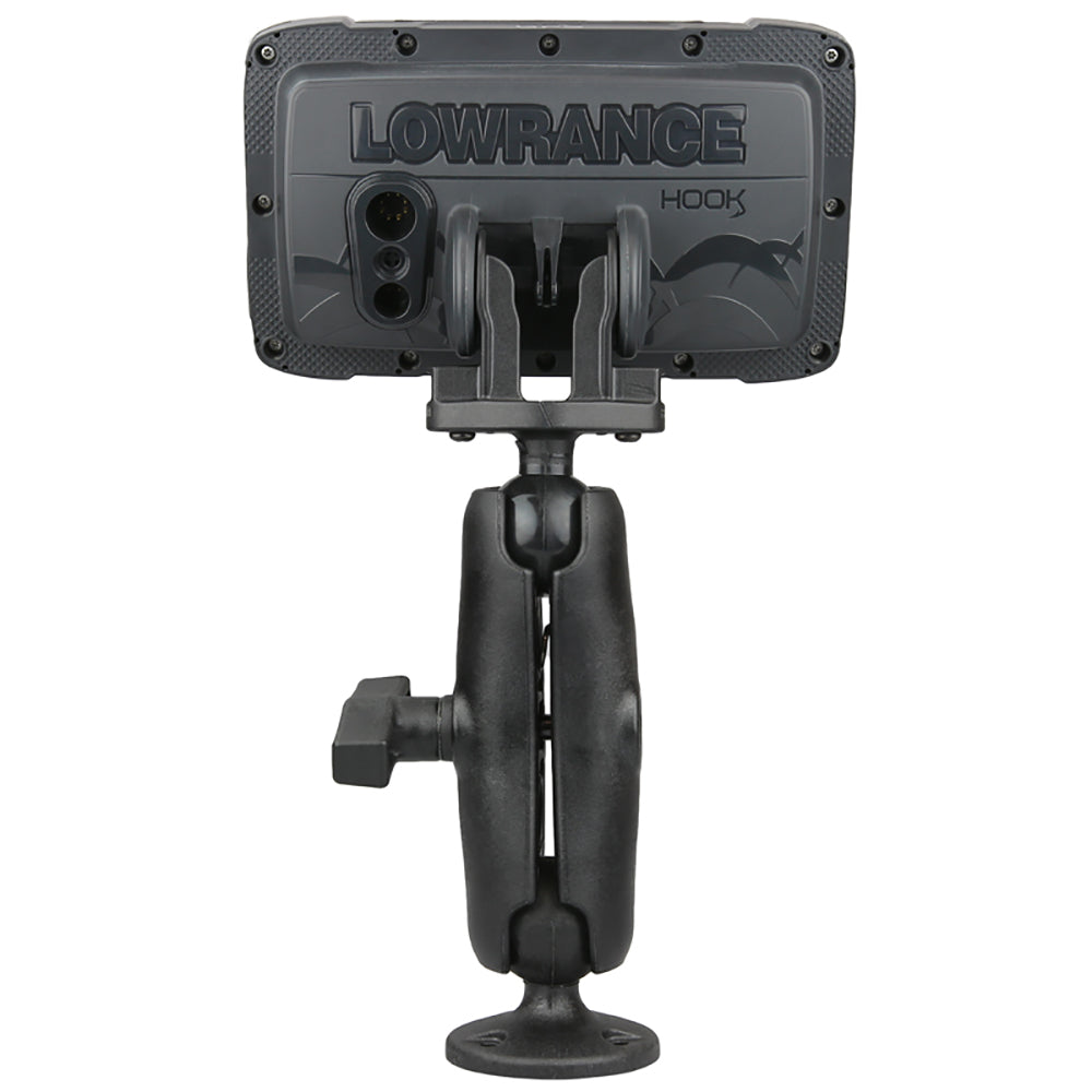RAM Mount C Size 1.5" Composite Fishfinder Mount for the Lowrance Hook2 Series [RAP-101-LO12] - Premium Marine Electronics Mounts from RAM Mounting Systems - Just $50.99! Shop now at Brushy Creek Marine