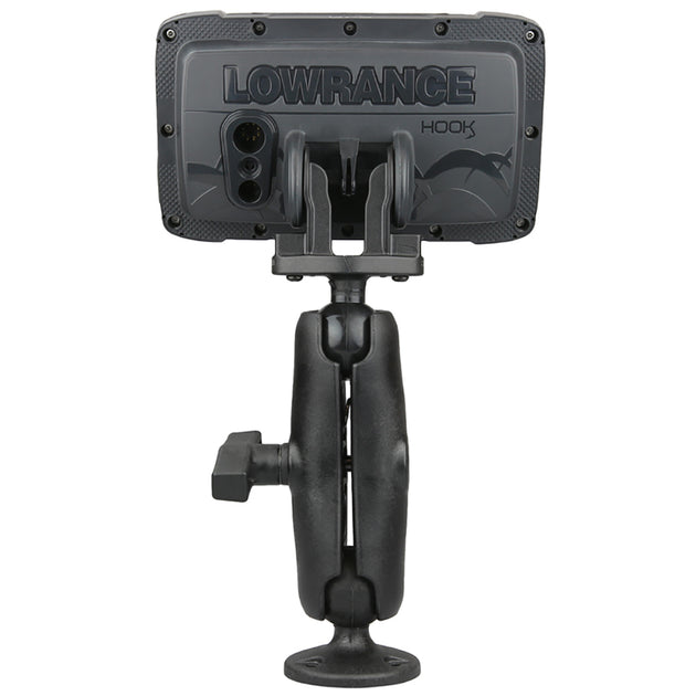RAM Mount C Size 1.5" Composite Fishfinder Mount for the Lowrance Hook2 Series [RAP-101-LO12] - Premium Marine Electronics Mounts from RAM Mounting Systems - Just $50.99! Shop now at Brushy Creek Marine