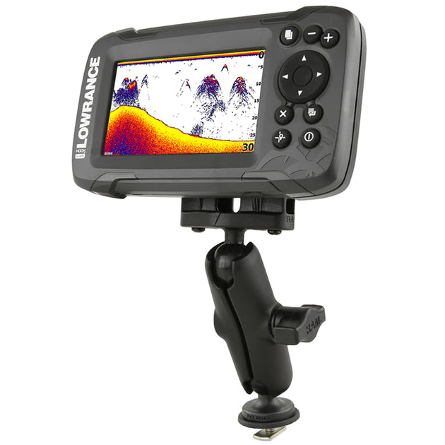 RAM Mount Fishfinder Mount f/Lowrance Hook2Series - 1" Track Mount [RAM-B-LO12-354-TRA1] - Premium Marine Electronics Mounts from RAM Mounting Systems - Just $42.99! Shop now at Brushy Creek Marine